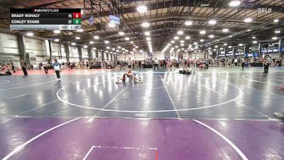 113 lbs Round Of 32 - Brady Rohaly, PA vs Conley Evans, UT