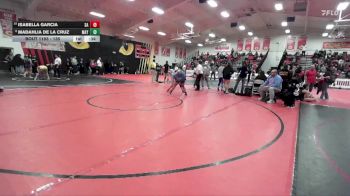 135 lbs Cons. Round 6 - Madahlia De La Cruz, Mayfair vs Isabella Garcia, Santa Ana