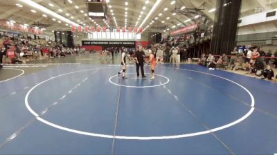 124 lbs Semis & Wb - KarleeRose Lowell, Felician vs Olivia Delegas, New England College