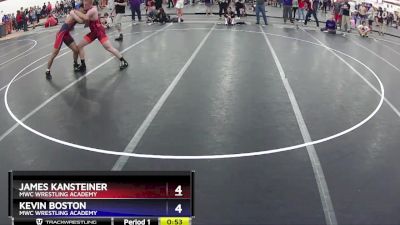 157 lbs Semifinal - James Kansteiner, MWC Wrestling Academy vs Kevin Boston, MWC Wrestling Academy