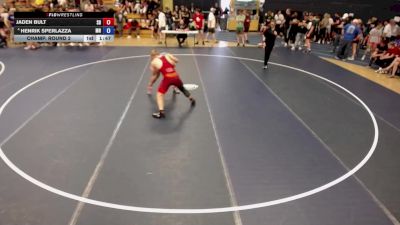 157 lbs Champ. Round 2 - Jaden Bult, SD vs Henrik Sperlazza, MN