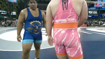 285 lbs Champ. Rd Of 64 - Anthony Sebastian, Illinois vs Tyson Martin, Wisconsin