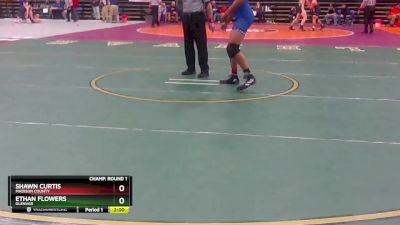 2 - 175 lbs Semifinal - Shawn Curtis, Madison County vs Ethan Flowers, Glenvar