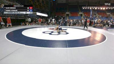 126 lbs Champ. Rd Of 32 - Alex Briggs, OH vs Perry Fowler, UT