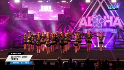 Champion Cheer - Burn [2025 L3 - U16 - Small Day 2] 2025 Aloha Grand Nationals