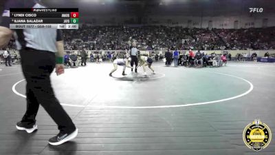 G5A-155 lbs 1st Place Match - Lyndi Cisco, Anadarko-Girls vs Iliana Salazar, Jay-Girls
