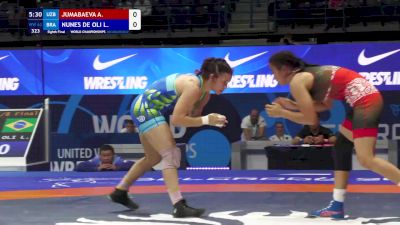 62 kg 1/8 Final - Ariukhan Jumabaeva, Uzbekistan vs Lais Nunes De Oliveira, Brazil