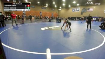 100 lbs Champ. Round 1 - Charlie Kuntz, Liberty vs Trisha Bergano, Channel Islands