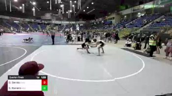 137 lbs Quarterfinal - Davin Serres, Chadron Wrestling vs Samuel Romero, Mile High WC