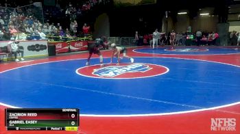 5A-106 lbs Semifinal - Zacirion Reed, Coffee vs Gabriel Easey, Ola