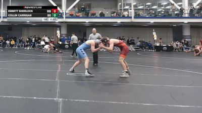 174 lbs Round Of 16 - Emmitt Sherlock, Virginia - Unattached vs Collin Carrigan, Unc