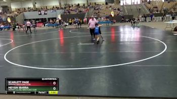 73 lbs Quarterfinal - Scarlett Page, Spartan Wrestling Club vs Meysin Ibarra, Higher Calling Wrestling Club