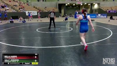 165 lbs Semis (4 Team) - Piper Fowler, Cleveland (Girls) vs Sunshine Ellis, Northwest (Girls)