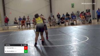 Consolation - Caleb Carpenter, 208 Badgers vs Brennan Gulmatico, Raw - Ca