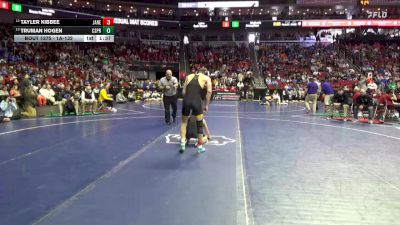 1A-132 lbs Cons. Round 3 - Truman Hogen, Central Springs vs Tayler Kibbee, Janesville