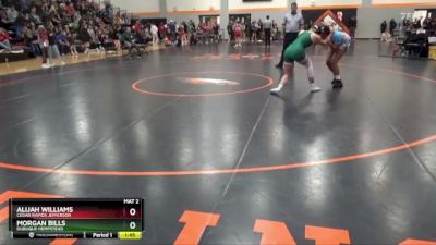 JV-4 lbs Round 2 - Morgan Bills, Dubuque Hempstead vs Alijah Williams, Cedar Rapids Jefferson