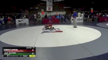 49 lbs Semifinal - Emmett Martin, NexGen Regional Training Center vs Jack Tillman, California