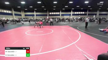 165 lbs Consi Of 16 #2 - Michael Saucedo, EL Paso Sundevils vs Deegan Gonzales, Live Training