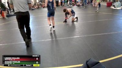 95 lbs Round 2 (6 Team) - Donnie Fowler, Dundee WC vs Linden Mullen, Ninja Killer