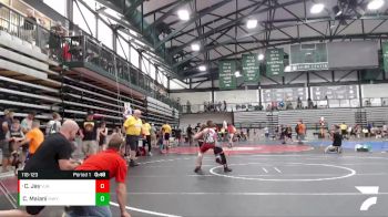 118-123 lbs Round 3 - Craig Jay, Vandalia Jr High vs Charlie Maiani, Cincinnati Elite Wrestling Aca