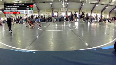 157 B Semifinal - Londen Murphy, Ohio Northern Univerity vs Chris Bezzeg, Case Western