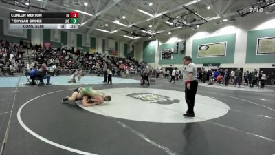 157 lbs Cons. Semi - Conlon Merton, Bonita Vista vs Skylar Groke, La Costa Canyon
