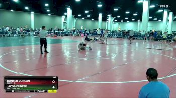 106 lbs Round 3 (16 Team) - Jacob Dunfee, Ohio Titan Red vs Hunter Duncan, All In