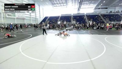 138 lbs Consi Of 8 #1 - Destry Hansen, WAR Wrestling Club vs Isaac Silva, Eastvale Elite