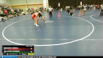 170 lbs Cons. Round 3 - Brandon Merida, AR vs Benjamin Sanders, TX