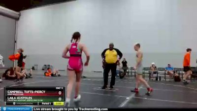 112/125 Round 2 - Campbell Tufts-Piercy, RAW Wrestling vs Laila Hustoles, Carolina Reapers Wrestling Club