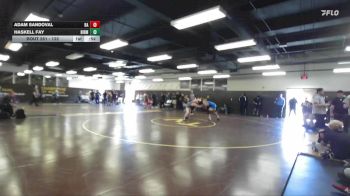 132 lbs Cons. Round 1 - Adam Sandoval, Bishop Amat vs Haskell Fay, Birmingham
