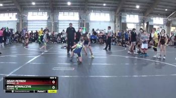 88 lbs Round 2 (6 Team) - Ryan Kowalczyk, Olympia vs Adam Petrov, Rampage
