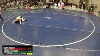 75 lbs Semifinal - Burk Mecham, American Fork vs Boston Brindley, Elite Wrestling