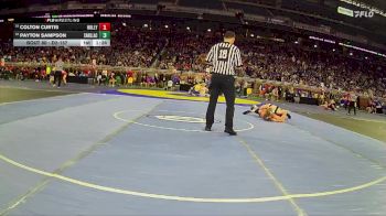 D2-157 lbs Champ. Round 1 - Colton Curtis, Holly vs Payton Sampson, Cadillac