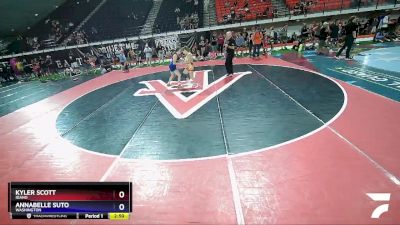 135 lbs Quarterfinal - Kyler Scott, Idaho vs Annabelle Suto, Washington