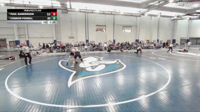 165 lbs Semifinal - Paul Sanderson, Elizabethtown vs Connor Powell, Johns Hopkins