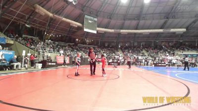 58 lbs Round Of 32 - Julius Murphy, OCRTC vs Brady Jacobs, Michigan West