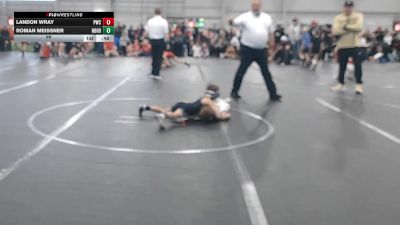 56 lbs Round 2 (6 Team) - Roman Meissner, Neighborhood Wrestling vs Landon Wray, Perrysburg WC