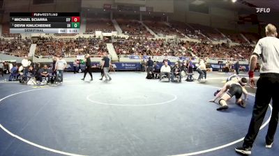 215-D3 Semifinal - Devin Kinlicheenie, Snowflake High School vs Michael Sciarra, San Tan Foothills High School