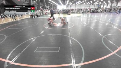 76 lbs Round 3 (12:30pm Saturday) - Caiden Whitmore, Team VA/USA vs Noah Lagman, Terps Xtreme