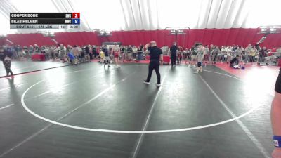 175 lbs Champ. Rd Of 64 - Cooper Bode, Sycamore Wrestling Club vs Silas Helmer, Mustang Wrestling Club