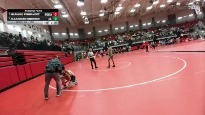 150 lbs Champ. Round 1 - Alexander Shorter, Arlington vs Mariano Fernandez, Coronado