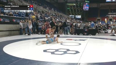 126 lbs Cons. Rd Of 32 - Brodie Lawrence, Minnesota vs Bo Link, Iowa