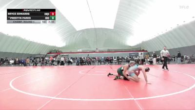 141 lbs Champ. Round 1 - Bryce Edwards, Unattached - Quincy vs Prestyn Parks, Ohio