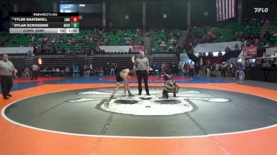 5A 144 lbs Cons. Semi - Tyler Shatswell, Lincoln vs Dylan Scroggins, Hayden