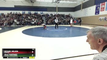 113 lbs Quarterfinal - Michael Nelson, Newport vs Cruz Martinez, Cascade (Leavenworth)