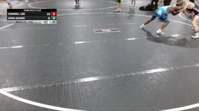 132 lbs Semifinal - John Adams, Upson Lee vs Cordell Lee, Alabama Takedown Academy