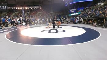 113 lbs 5th Place Match - Cody Clarke, GA vs Jeremy Carver, IN