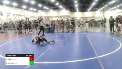 62 lbs Consi Of 8 #2 - Leo Clark, Stout Wr Acd vs Diego Cortez, Coalinga Roughnecks