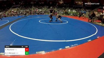 82 lbs Quarterfinal - Charli Raymond, PINnacle vs Neviah Varela-Marquez, NM Matador Beast